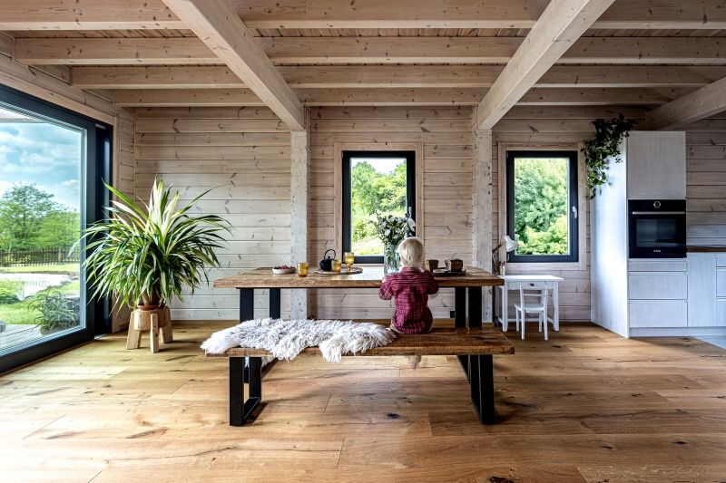 DrevoaStavby.cz Moderní srubový dům Kontio DrevoaStavby.cz Moderní srubový dům Kontio