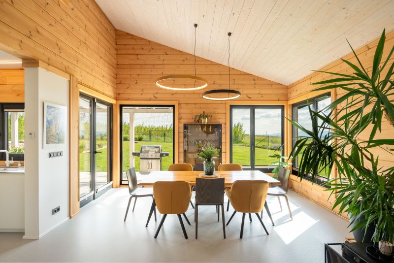 DrevoaStavby.cz Roubenka z lepené finské borovice s dřevěnou fasádou bílé barvy DrevoaStavby.cz Roubenka z lepené finské borovice s dřevěnou fasádou bílé barvy 10