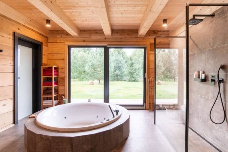 Drevoastavby.cz | Vůně a atmosf&eacute;ra cedrov&eacute; dřevostavby je doslova pohltila