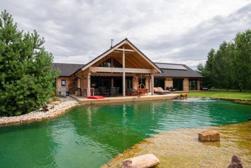 Drevoastavby.cz | Vůně a atmosf&eacute;ra cedrov&eacute; dřevostavby je doslova pohltila