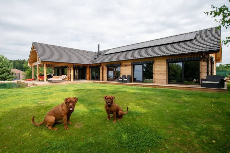 Drevoastavby.cz | Vůně a atmosf&eacute;ra cedrov&eacute; dřevostavby je doslova pohltila