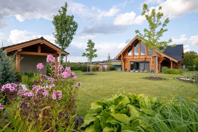 DrevoaStavby.cz | Srub v modern&iacute;m kab&aacute;tu