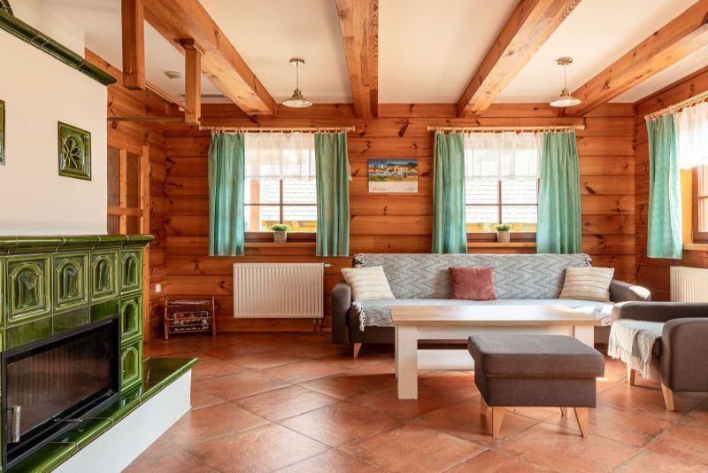 Chalupa Pohoda v Orlických horách Roubená chalupa Pohoda v Orlických horách obytný prostor