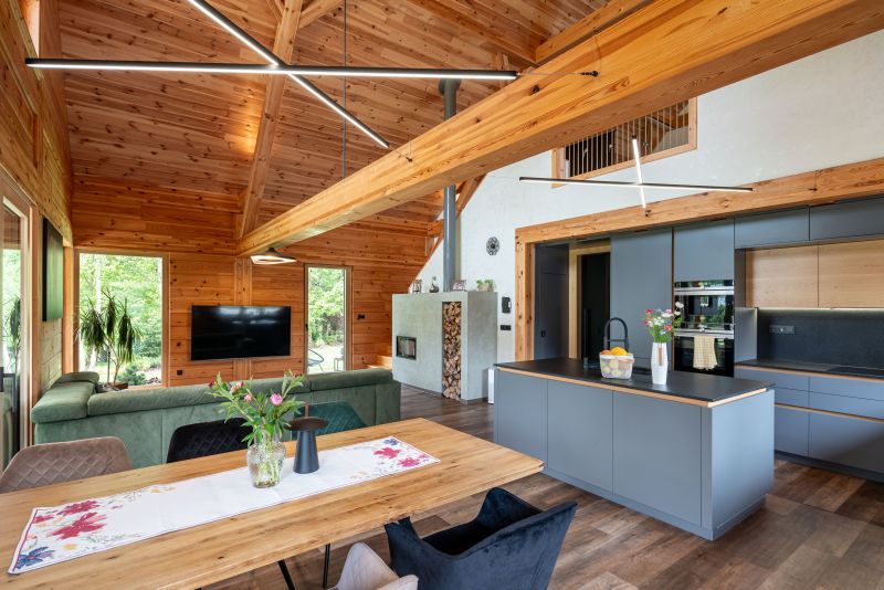 Moderní roubenka OK PYRUS Moderní roubenka těžký dřevěný skelet_OK PYRUS_10