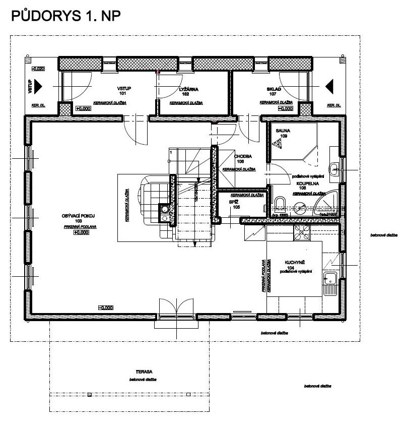 Drevoastavby.cz | Na roubenku použili vysu&scaron;en&eacute; dřevo, kter&eacute; t&eacute;měř nepracuje a nesed&aacute;