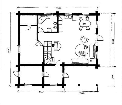 masivni-srub-pudorys-1NP