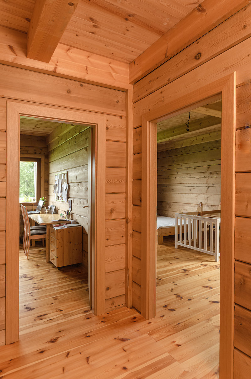 moderni-cedrova-roubenka-interier kopie