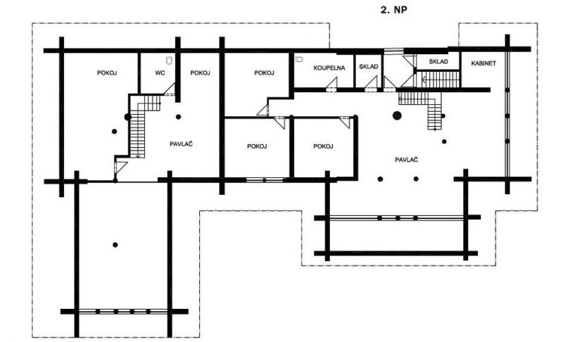 srub-a-ranc-Appaloosa-pudorys-2NP