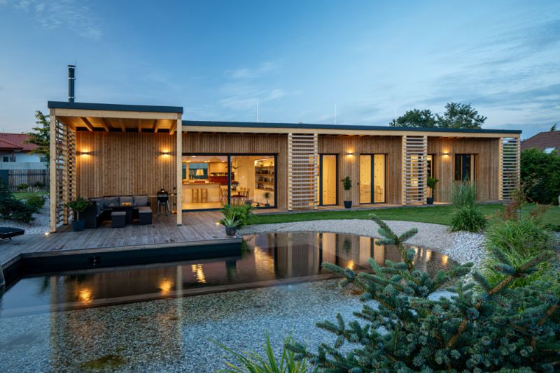 Semifinalista soutěže Dřevostavba roku 2022 v kategorii Moderní dřevostavby Jako v pohádce2