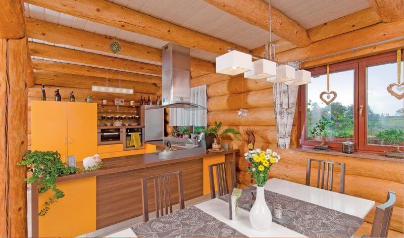 srubovy-bungalov-Jindra-kuchyne