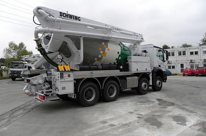 Rádce na beton 4. díl: <small>Doprava betonu pomocí mobilních čerpadel</small>