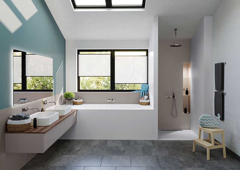 Rehau Motiv_Bad_Familie