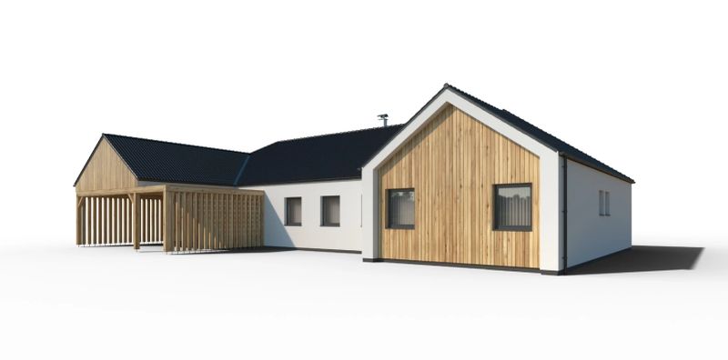 DrevoaStavby.cz | Individuální bungalov Individual 2-287 DrevoaStavby.cz | Individuální bungalov Individual 2-287