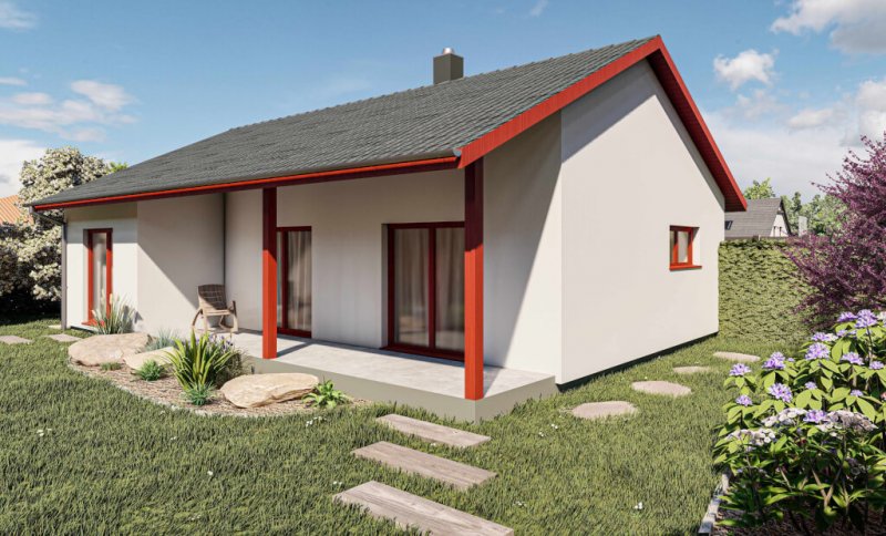 DrevoaStavby.cz | Typová dřevostavba Dorado 75 DrevoaStavby.cz | Typová dřevostavba Dorado 75