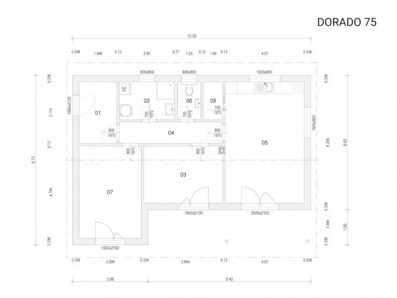 DrevoaStavby.cz | Typová dřevostavba Dorado 75 DrevoaStavby.cz | Typová dřevostavba Dorado 75