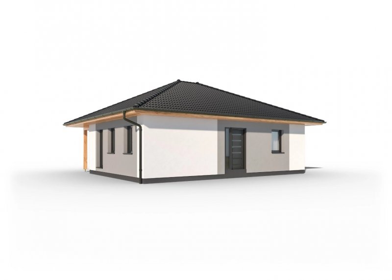 DrevoaStavby.cz | Typový bungalov na klíč Rio 1-85 DrevoaStavby.cz | Typový bungalov na klíč Rio 1-85