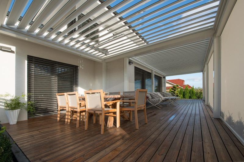 DrevoaStavby.cz | Zahradní hliníková pergola Climax DrevoaStavby.cz | Zahradní hliníková pergola Climax