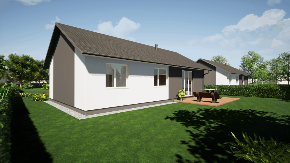 Bungalov SMART Go! - Lešany, Smartstavby