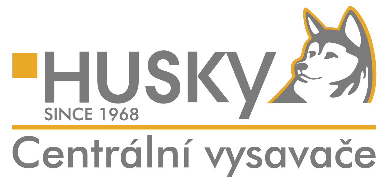 logo centrální vysavač Husky