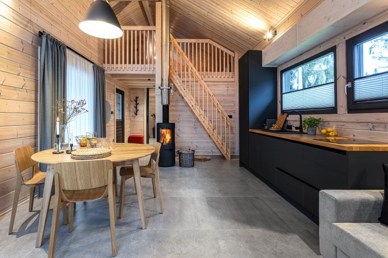 DrevoaStavby.cz Finská chata Kontio Sázava DrevoaStavby.cz Finská chata Kontio Sázava