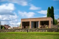 Podzimní počasí vybízí k pobytu ve vyhřáté modulární sauně