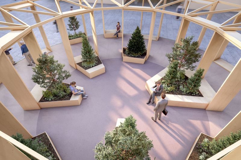 Salon drevostaveb vizualizace_drevena instalace na piazzette Narodniho divadla(4)