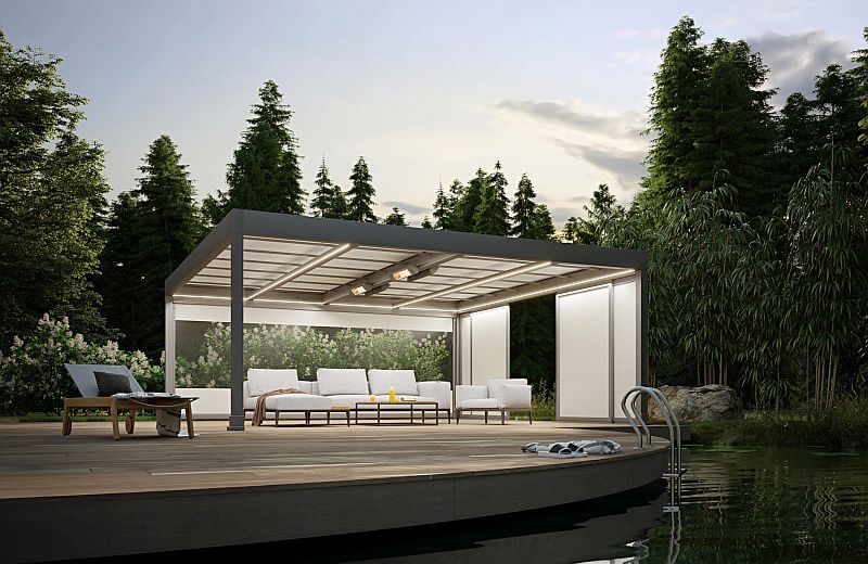 latkova pergola znacka Markilux Markant_k dostani v showroomech Innex