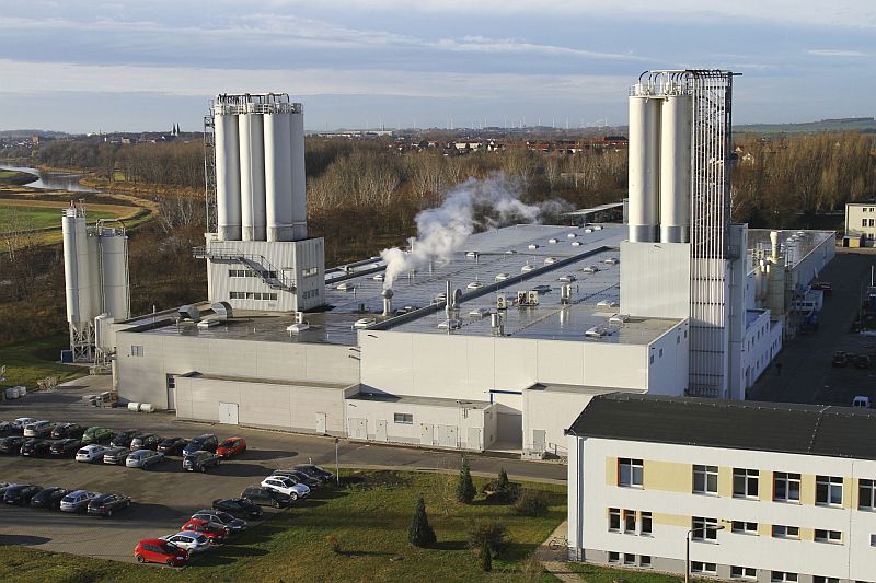 James Hardie Europe factory in Calbe Germany