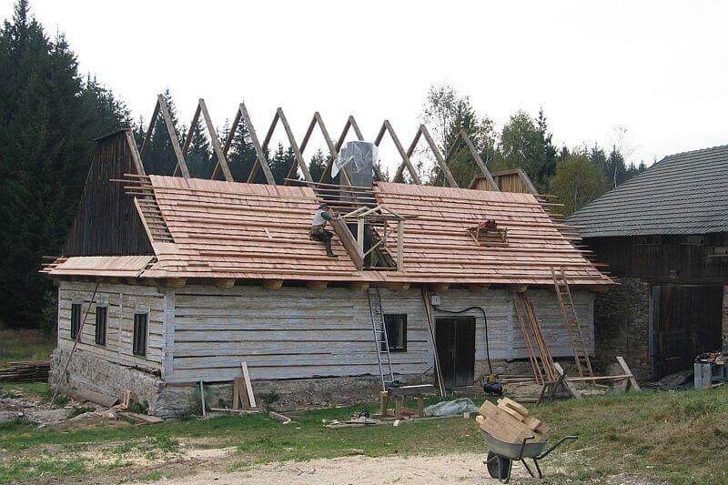 PENB při rekonstrukci roubenky