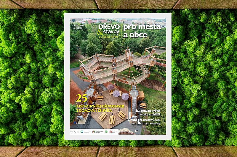 NOVINKA – DŘEVO&stavby a zelená řešení pro města a obce 2021/22