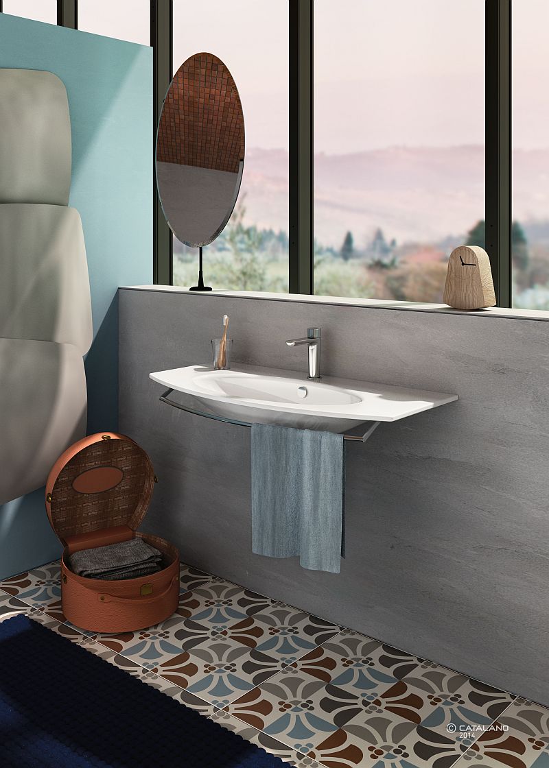 materialy-do-koupelny-keramika-moderni-interier-koupelnadesignove-umyvadlo-keramicke-oklady-kvetinovy-vzor-na-podlaze