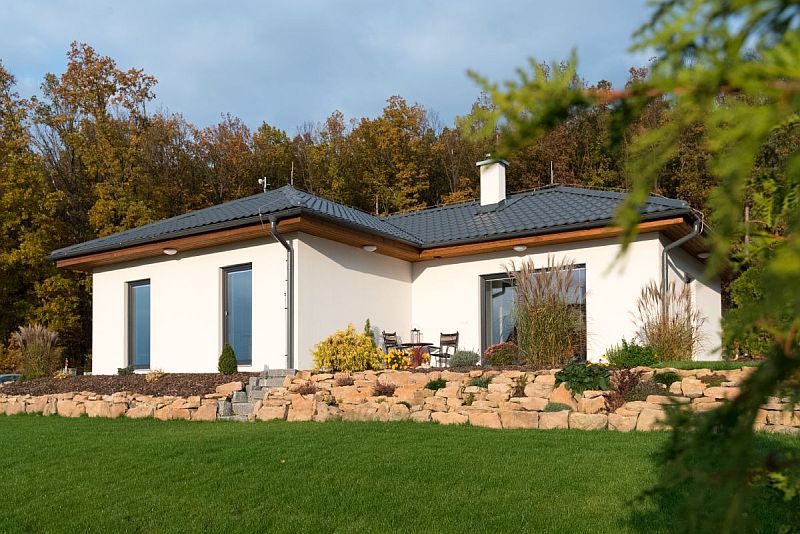 DrevoaStavby.cz | Přízemní bungalov MS HAUS s.r.o. DrevoaStavby.cz | Přízemní bungalov MS HAUS s.r.o.