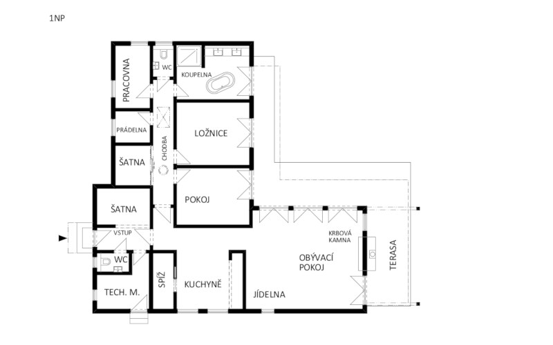 navsteva-drevostavby-moderni-montovana-drevostavba-mosty-k-vlastni-drevostavbe-haas-fertigbau-pudorys