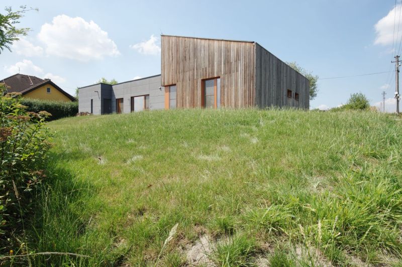 DrevoaStavby.cz | Přízemní bezbariérová dřevostavba s pultovou i plochou střechou DrevoaStavby.cz | Přízemní bezbariérová dřevostavba s pultovou i plochou střechou