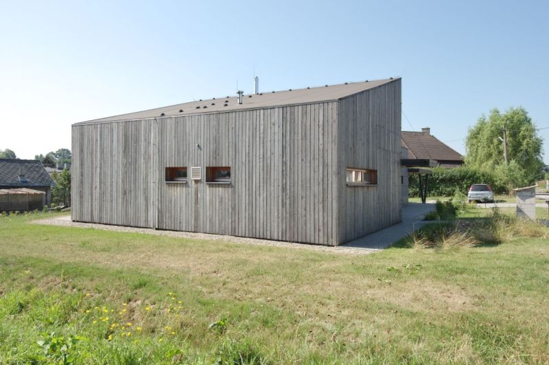 DrevoaStavby.cz | Přízemní bezbariérová dřevostavba s pultovou i plochou střechou DrevoaStavby.cz | Přízemní bezbariérová dřevostavba s pultovou i plochou střechou