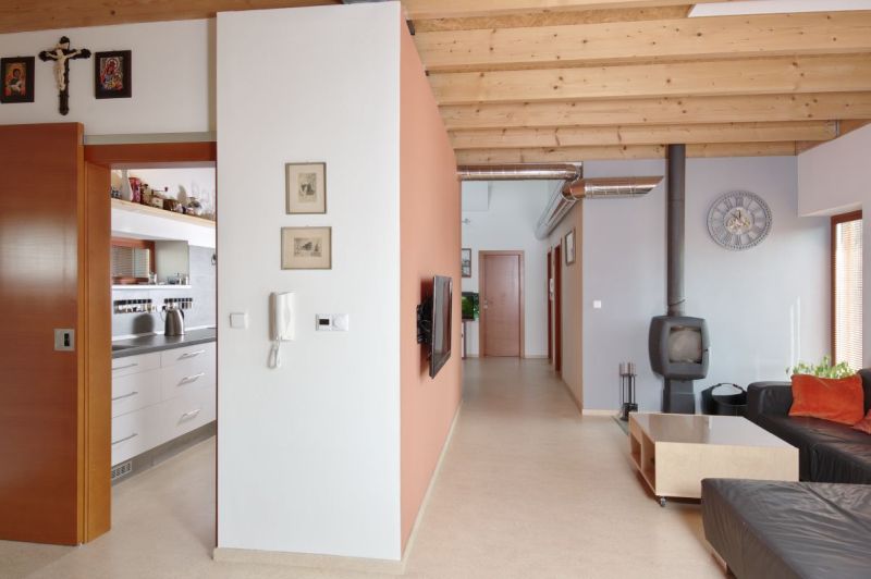 DrevoaStavby.cz | Přízemní bezbariérová dřevostavba s pultovou i plochou střechou DrevoaStavby.cz | Přízemní bezbariérová dřevostavba s pultovou i plochou střechou