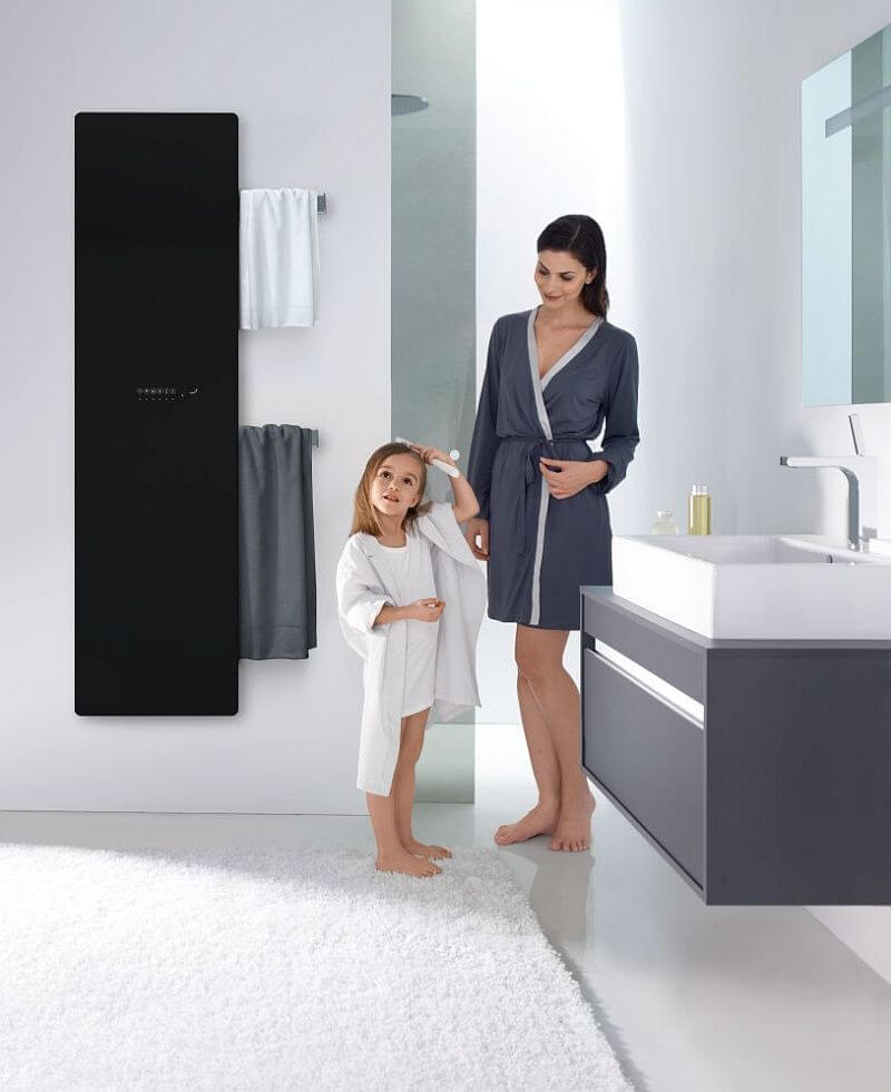 Zehnder Deseo Verso provedení černé lesklé