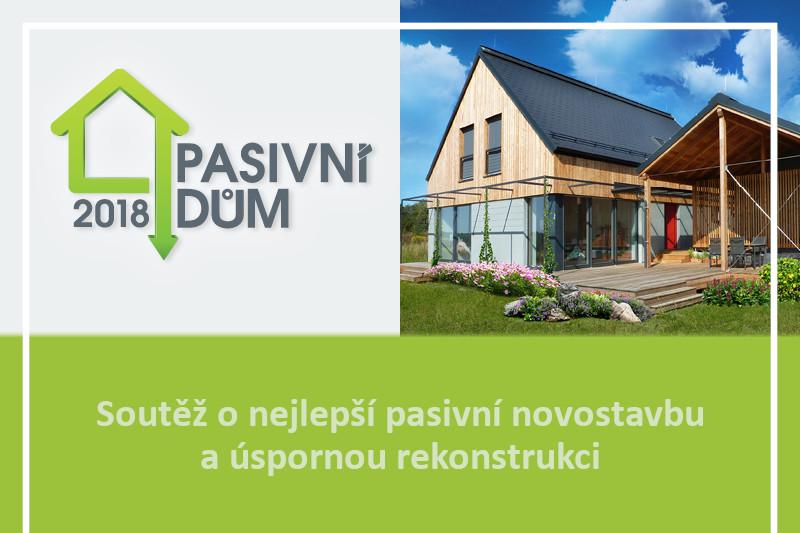 Hlasujte o nejlepší zelenou novostavbu a rekonstrukci v soutěži PASIVNÍ DŮM 2018!