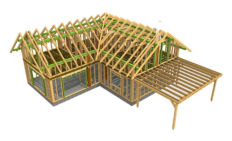 drevostavby-two-by-four-lehky-dreveny-skelet-3d-projekt-konstrukce