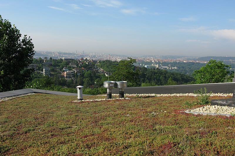 zelena-extenzivni-strecha-vila-sophia-panorama-mesta-praha