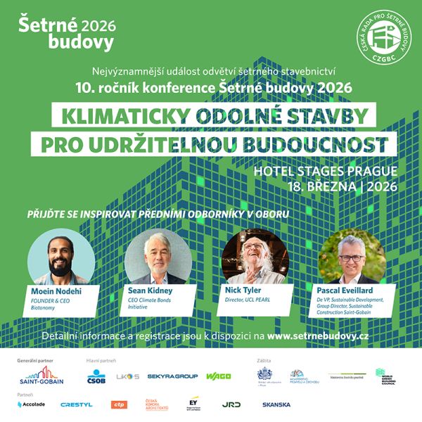 Setrne Budovy 2026 - ctverec