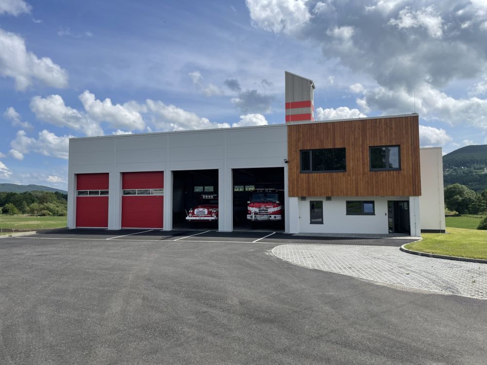 Film Stavby s vůní dřeva Hasičská zbrojnice Horní Stropnice