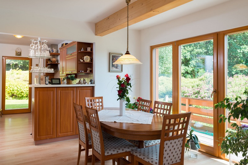 interi&eacute;r modern&iacute; dřevostavba RD R&yacute;mařov