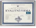 Certifikat KF 2013